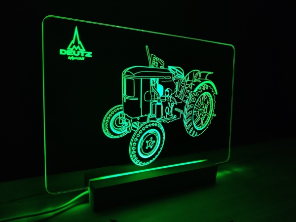 Deutz F1L 514 Knubbel LED Schild